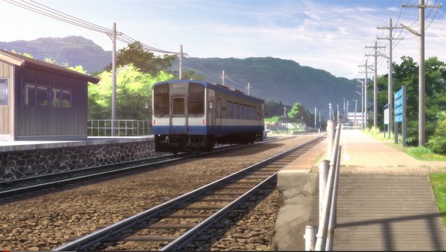 Noto Railway Saigan Station (Anamizu-bound platform)