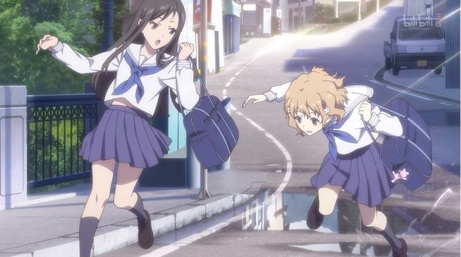 湯涌温泉案内板前