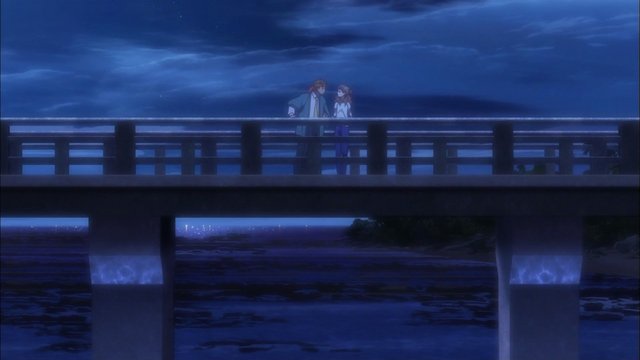 After-school scene on Yayoi Bridge