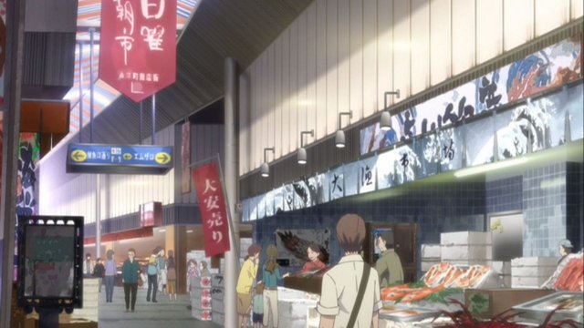 Busy Indoor Market