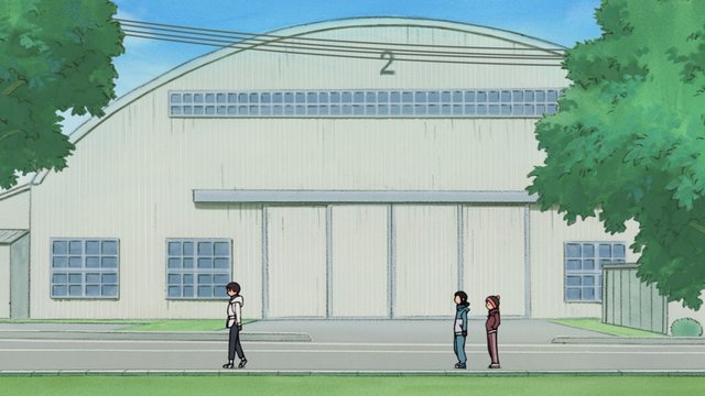 第2格納庫後ろ