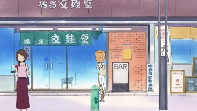 古董钱币店前的驻足