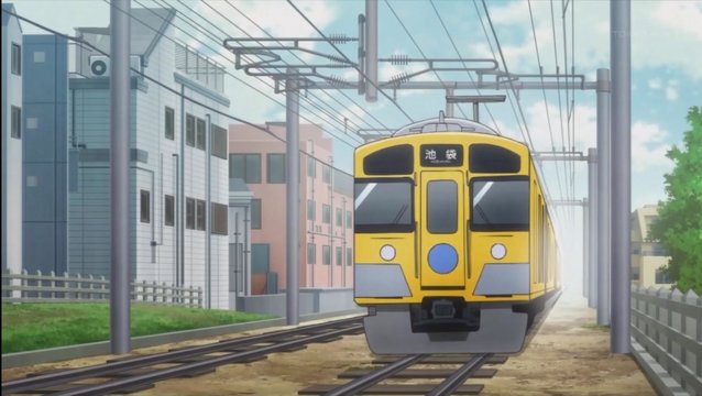 Seibu 2000 series passing a crossing