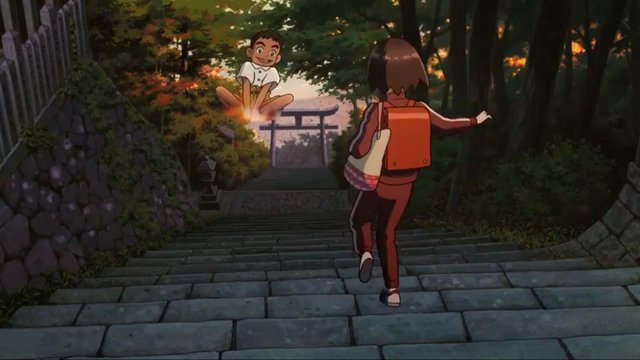 有馬稲荷神社の赤い鳥居の階段