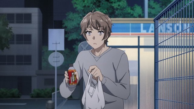 Everyday scene at a Lawson convenience store