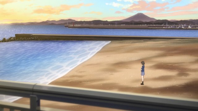 Beach west of Enoshima Benten Bridge