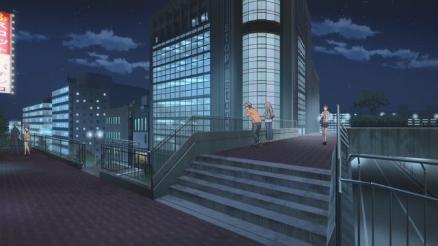 咲太と麻衣の書棚での会話