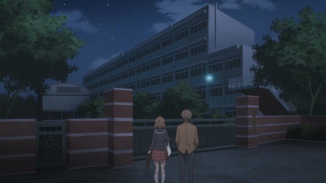 藤ケ岡中学校の門前