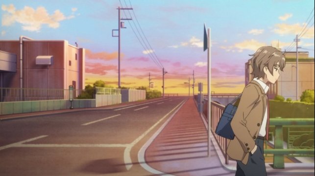 行合橋でのバニーガール先輩との初遭遇