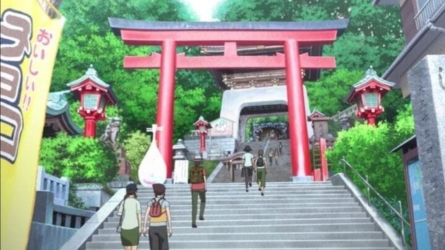 Enoshima Shrine Stone Steps