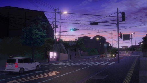 Back gate of Nagasaki Minami High School