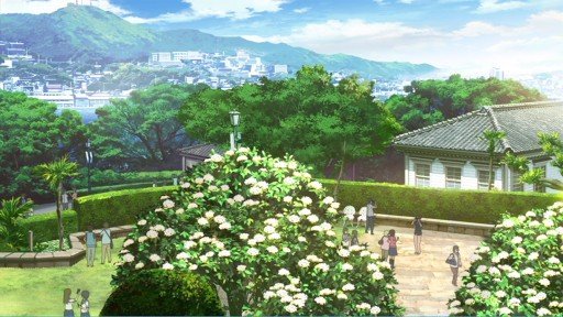Western Garden on a Hillside