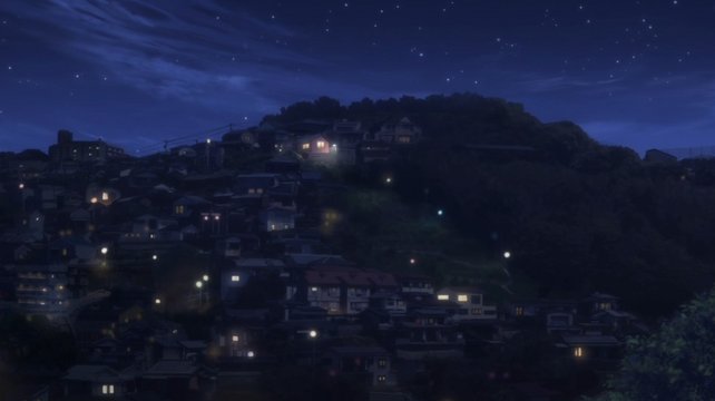 The slope leading to Yuito's house