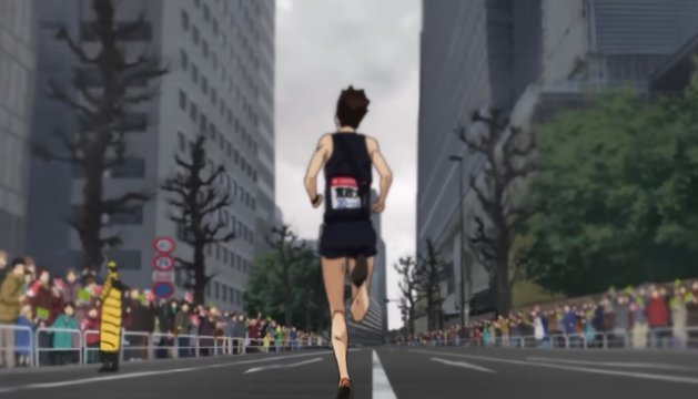 Sprint before the 10th Leg Finish