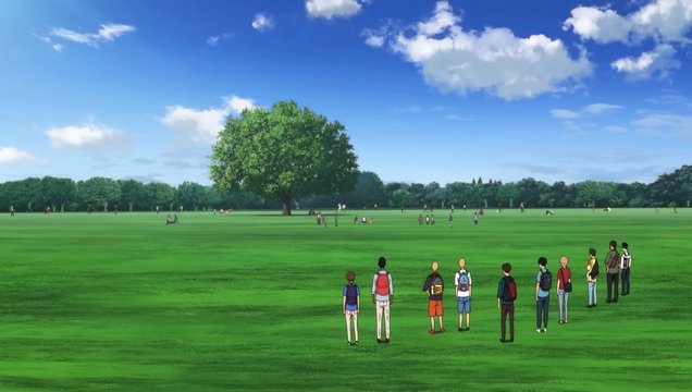 Running scene at Minna no Harappa