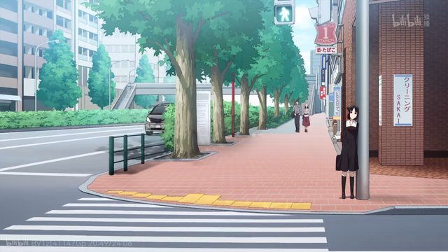 The traffic light where Kaguya accepted being late