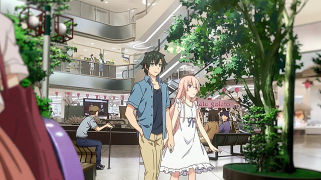 Encounter in the Mall Atrium