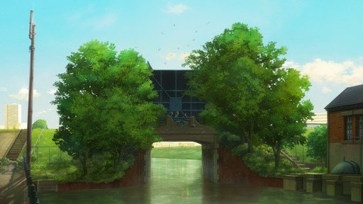 North side of Rokugo Floodgate