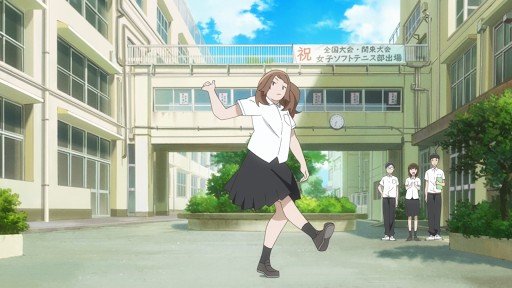 Kinuta Minami Junior High School ED riverside path