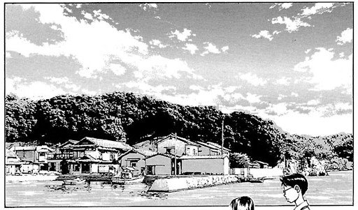 堤防からの風景