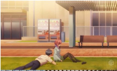 Quintuplets' Campus Bench