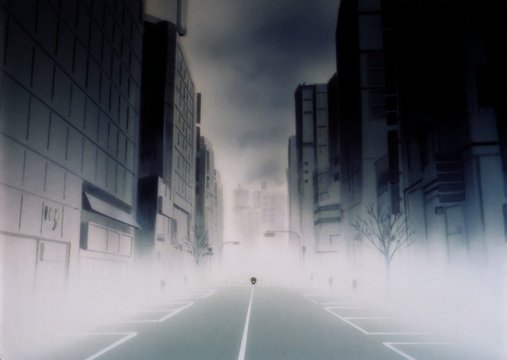 Lonely Figure on Bunkamura-dori
