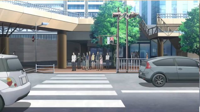 Tachikawa Station North Exit Intersection