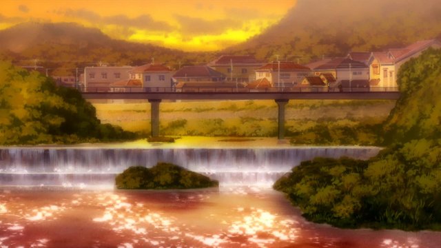 Bus passing over a bridge in Season 2 Episode 8