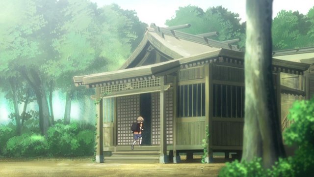 Natsume's Book of Friends Season 2 Episode 13 Shrine Scene