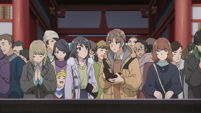 桜の下の石段