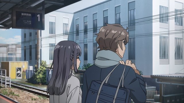Waiting on the platform