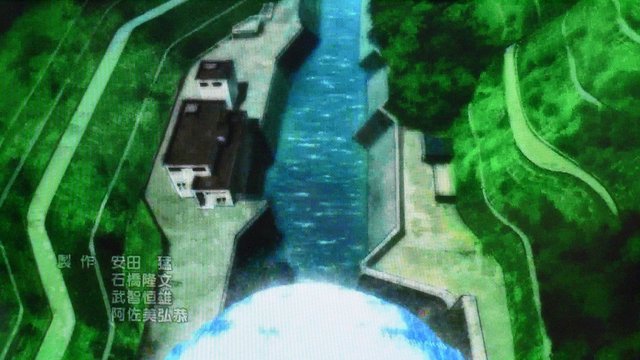 Dam walkway
