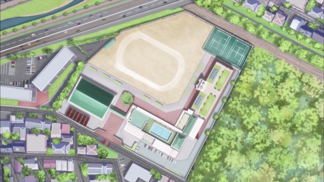 女子高生の無駄づかい 学校のモデル