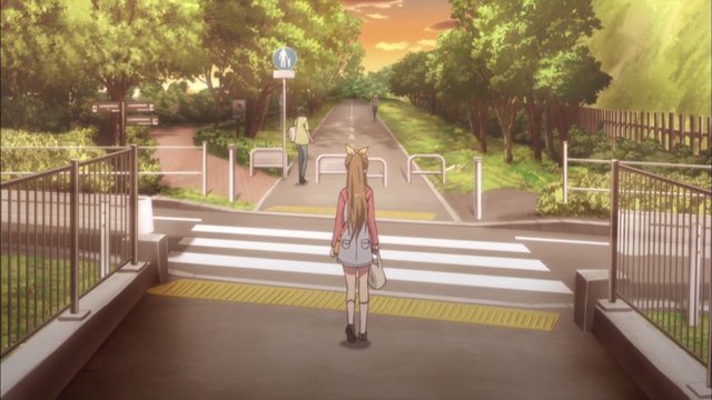 川沿いのサイクリングロードでの日常