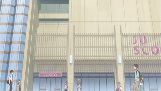 大型ショッピングモールでの日常
