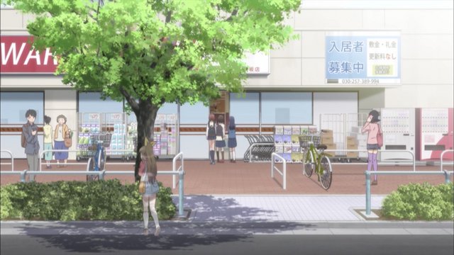 The supermarket where the girls shop after school