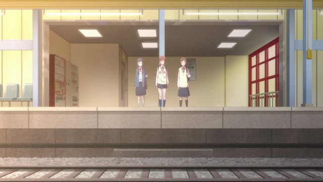 Yasaka Station platform