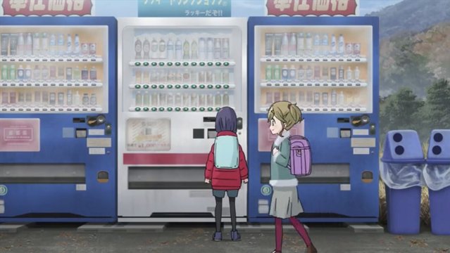 Shopping at the convenience store