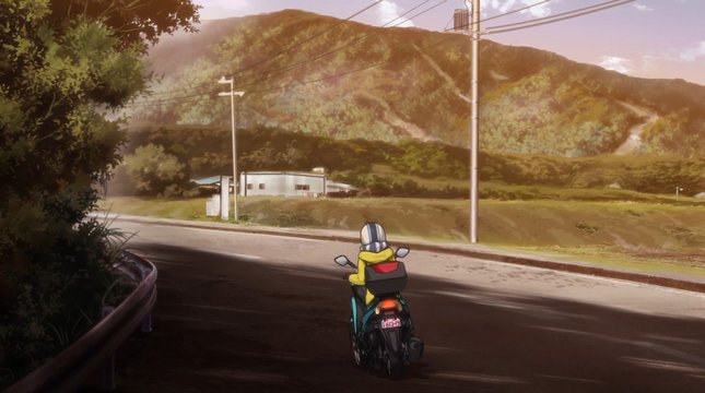 On the way to the campsite