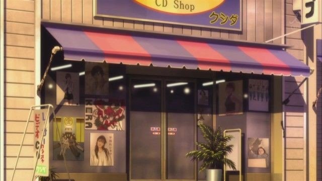 Summer Encounter at the Record Store