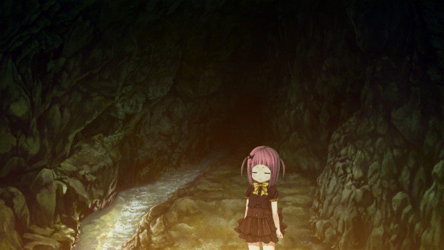 Cave entrance with mysterious atmosphere