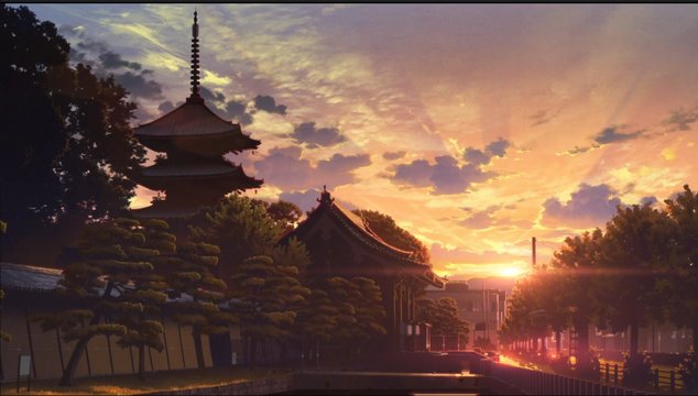 To-ji Temple · Evening Pagoda