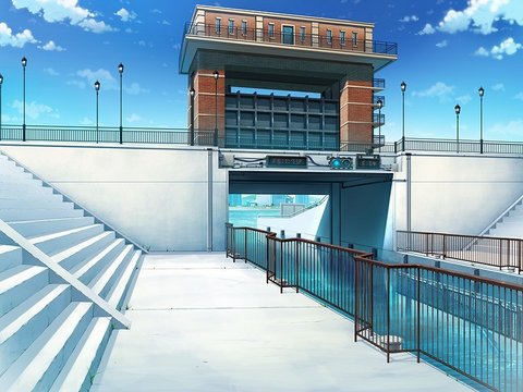 Arakawa Lock Gate
