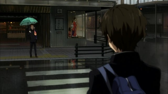 通学路の交差点