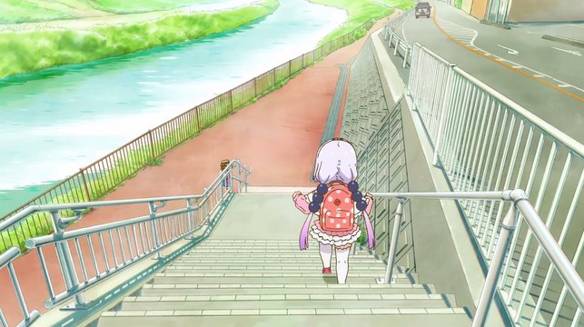 Stairs under the bridge