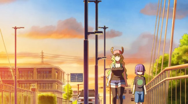 トールとカンナが立つアーチ橋
