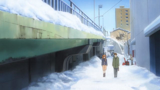 Walking to School with Makoto