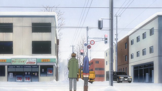 The day after the ball, walking with Nayuki