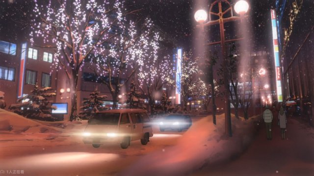 雪の夜の再会