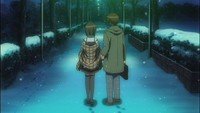 Street where Shiori and Yuichi meet